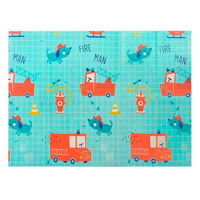 Коврик развивающий для малышей Пожарный спасатель 00-124 1